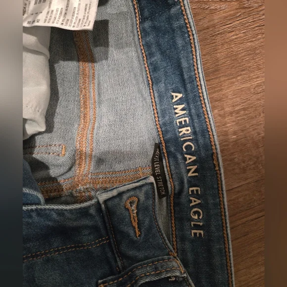 American Eagle Outfitters Blue Skinny Jeans - Picture 2 of 4